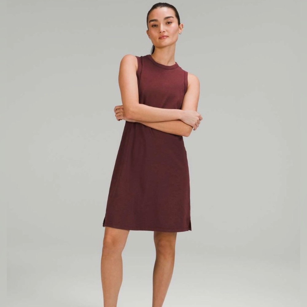 Lululemon classic-blend cotton-fit dress